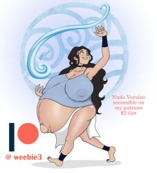 1girls avatar_the_last_airbender belly big_belly big_breasts breasts clothing dark-skinned_female dark_skin erect_nipples erect_nipples_under_clothes female gigantic_breasts huge_belly huge_breasts hyper_pregnancy katara large_breasts nipples nipples_visible_through_clothing outie outie_navel pregnant see-through see-through_clothing transparent_clothing weebie3