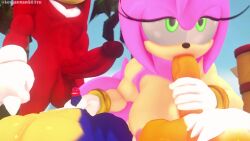 16:9 1girls 2022 3boys 3d 3d_(artwork) 4k absurd_res amy_rose animated anthro anthro_on_anthro anthro_penetrated anthro_penetrating anthro_penetrating_anthro areola balls big_balls big_breasts big_penis big_testicles blue_body bouncing_breasts breasts canid canine clothing cucked_by_friend cuckold digital_media_(artwork) double_handjob echidna erection eulipotyphlan exposed_torso faceless_anthro faceless_character faceless_male fellatio female female_penetrated footwear fox genitals gloves green_eyes group group_sex hair handjob handwear hedgehog hi_res high_framerate huge_balls huge_breasts huge_testicles humiliation knuckles_the_echidna leviantan581re male male/female male_penetrating male_penetrating_female mammal miles_prower moan monotreme mp4 nipples oral oral_penetration penetration penile penile_penetration penis penis_size_difference pink_body pink_hair red_body sega sex short_playtime shorter_than_30_seconds small_but_hung small_penis small_penis_humiliation sonic_(series) sonic_the_hedgehog sonic_the_hedgehog_(series) sound sound_warning tails tails_the_fox team_sonic testicles two-finger_handjob two_finger_handjob video voice_acted webm widescreen yellow_body