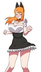 1girls 9:16 animated big_breasts blush bouncing_breasts cat_ears closed_eyes dancing earrings female female_only light-skinned_female maid maid_uniform meme milkjam nami one_piece orange_hair ponytail sad_cat_dance shorter_than_10_seconds shounen_jump sound tattoo vertical_video video