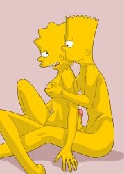 1boy 2020 aged_up bart_simpson bedroom_eyes big_breasts body_grab breasts brother brother_and_sister color digital_media_(artwork) evilweazel female grabbing grabbing_breasts groping half-closed_eyes hi_res incest lisa_simpson looking_at_another male navel nipples nude penis siblings sitting smile spiky_hair straight the_simpsons uncensored vagina yellow_skin