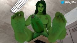 1futa 3d abs areolae artist_name balls big_balls big_breasts big_penis breasts club_shaped_penis dickgirl feet foot_fetish foot_focus foreskin fortnite futa_only futanari giant_penis gigantic_penis green_eyes green_hair green_penis green_skin huge_breasts huge_cock huge_penis hulk_(series) kr_sfm large_breasts locker_room looking_at_viewer looking_down low-angle_view marvel marvel_comics nipples nude nude_futanari penis self_upload she-hulk she-hulk_(fortnite) sitting source_filmmaker submissive_pov twitter_username uncircumcised uncut