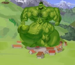 abs balls biceps bodybuilder furry hyper hyper_balls hyper_genitalia hyper_muscles hyper_penis hyper_testicles macro male male_focus male_only muscles muscular muscular_arms muscular_ass muscular_back muscular_legs muscular_male muscular_thighs nipples orc orc_male pecs penis solo solo_male someone175 testicles veins veiny_penis