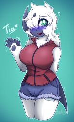 2022 absol alfredlinsh big_breasts breasts cynthia_(lunarspy) female nintendo pokémon_(species) pokemon pokemon_(species) pokemon_only tagme