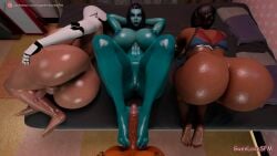 4futas big_ass big_breasts big_butt big_penis blender crossover dark-skinned_futanari dark-skinned_male dark_skin dc_comics foot_fetish footjob futanari gwenlovesfm haydee haydee_(game) imminent_anal imminent_sex injustice_2 inviting_to_sex looking_at_viewer male_on_futa male_with_futa nipple_piercing pov presenting_ass soria tan-skinned_futanari tan_skin wanting_sex wonder_woman wonder_woman_(series)