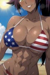 shihouin yoruichi from bleach