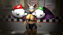 1girls 2boys 3d 3d_(artwork) anthro bat big_breasts black_skirt boo_(mario) boo_luigi boo_mario breasts chaiyadech clothing facial_hair female furry furry_female ghost green_hat hat indoors interspecies large_breasts luigi male male/male/female mammal mario mario_(series) mature mature_female mature_male nipples open_mouth red_hat rouge_the_bat sega sfm skirt sonic_(series) sonic_the_hedgehog_(series) source_filmmaker straight tongue tongue_out white_body wings