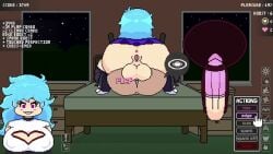 1futa 1girls animated anus aplovestudio ass audible_creampie balls blue_hair blue_skirt breast_cutout breasts broken_condom cellulite cervical_penetration clothed_futa color condom continuous_ejaculation cum cum_in_pussy cum_in_uterus cum_inside cumflated_belly cumflation female female_penetrated fertilization friday_night_funkin full-package_futa futa_on_female futanari game_mod heart-shaped_pupils impregnation inflation large_breasts mating_press moaning mod nipples_visible_through_clothing nude_female pussy selfax sex skyblue skyblue_(friday_night_funkin) skyverse sneakers sound sperm sperm_cell stockings tagme vaginal_penetration vaginal_sex video wife's_bedroom x-ray