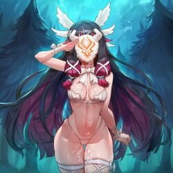 columbina (genshin impact) from genshin impact by churlbaitqueen