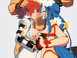1boy 2girls 3d arc_system_works big_penis blowjob censored cheating_wife competitive_sex cum_in_mouth dizzy_(guilty_gear) drooling family_sex father_and_daughter gif guilty_gear guilty_gear_strive happy_sex incest jack-o'_valentine kissing_penis kneeling licking_penis lolikill looking_at_penis looking_at_viewer male mother_and_daughter muscular_male ntr penis simple_background sol_badguy teamwork tear threesome