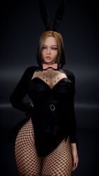 1girl 1girls 2026 3d 4k big_breasts big_lips black_clothing black_nails blue_eyes bob_cut bowtie breasts brown_hair brunette bunny_costume bunny_ears bunnysuit chromatic_aberration clothed clothing crashbanditkut depth_of_field earrings eyebrows eyelashes eyeshadow female fishnet_legwear fishnets hair half-closed_eyes hi_res high_resolution highres human jacket light-skinned_female light_skin lips lipstick long_eyelashes long_nails looking_at_viewer makeup mascara medium_hair multicolored_eyes multicolored_hair nail_polish nails original original_character parted_lips self_upload short_hair simple_background solo solo_female solo_focus standing straight straight_hair tattoo tattoos teenage_girl teenager thick thick_lips thick_thighs thighs virt-a-mate virtamate young young_female