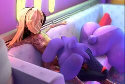 3d anal animated anthro anthro_penetrated big_ass big_breasts bonfie bonfie_(fn:rearousal) bonnie_(cally3d) bonnie_(fnaf) cowgirl_position femboy femboy_on_female five_nights_at_freddy's fredina's_nightclub furry missionary_position no_sound oral plap seuchenk4ter seuchenkater straight tagme video