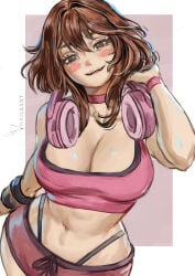 adult ochako from boku no hero academia by whailsart