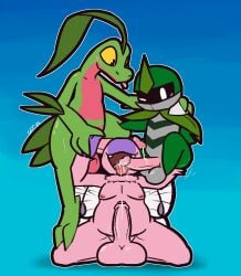 2026 2_toes antennae_(anatomy) anthro anthro_on_anthro arthropod balls beetle big_balls big_penis black_antennae black_eyes blep blush bodily_fluids bug_fables butterfree cum cum_drip cum_on_penis cum_on_tongue cute_fangs dripping erection exoskeleton fangs feet foreskin fur generation_1_pokemon generation_3_pokemon genital_fluids genitals glans green_body green_exoskeleton grey_balls grey_body grey_exoskeleton group group_sex grovyle grovyle_the_thief handjob humanoid_genitalia humanoid_penis insect insect_wings kabbu_(bug_fables) leaf leaf_hair looking_down male male/male moonsprout_games nintendo nipples no_pupils obscure_(bird_lube) overweight overweight_anthro overweight_male penile penis penis_on_face pink_balls pink_body pink_exoskeleton pink_fur pink_glans pink_nipples pink_penis plant plant_hair pokemon pokemon_(species) pokemon_mystery_dungeon pseudo_hair purple_body purple_exoskeleton raised_leg sex smile spike_chunsoft teeth threesome toes tongue tongue_out trio ultilix white_eyes white_wings wings yellow_sclera