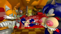 3d 3d_(artwork) absurd_res aircraft airplane anthro big_breasts blue_body blue_fur boiboi9999 breasts brush bucket canid canine clothing container digital_media_(artwork) duo eulipotyphlan female footwear fox fur gloves green_eyes hair handwear hedgehog hi_res male mammal miles_prower nipples nude paintbrush sega simple_background sonic_(series) sonic_the_hedgehog sonic_the_hedgehog_(series) sonique_the_hedgehog source_filmmaker_(artwork) vehicle