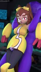 3d 3d_animation animated blender boobs clothed cum gameoverse kit_(gameoverse) loop sex straight tagme thigh_sex thighs video zenaide