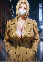 1girl ai_generated big_breasts blacked breasts cheating curvy curvy_figure lovelacea naruto naruto_(series) nipples presenting puffy_nipples raikage sweat tsunade uncensored voluptuous voluptuous_female