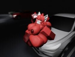 1girls 3d 3d_(artwork) 3d_model 3d_render :3 anthro bandana bandana_on_neck big_ass big_breasts big_butt breasts bubble_butt car chubby chubby_female dark darkness deviantart ears female femdom large_ass large_breasts large_butt laying_on_car looking_at_viewer lying_on_car milf paws red_body red_eyes red_fur red_hair red_panda red_panda_ears roblox robloxian scarf sitting_on_car thick thick_ass thick_butt thick_hips thick_legs thick_thighs thunder_thighs thunderthighs tubby vehicle vivian_red