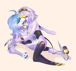 oc from murder drones by hornstarkitty