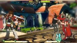 3d 3d_animation animated anime anime_style background_music balls baracuda_balls big_breasts big_penis black_hair blowjob bob_cut bouncing_breasts breasts breasts_out cum female guilty_gear guilty_gear_strive guilty_gear_xrd i-no male missionary missionary_position nude nude_female penis pussy pussy_juice red_skin saliva sol_badguy sol_badguy_(dragon_install) sound tagme video