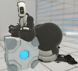 3d big_ass big_breasts breasts bubble_butt fagottini31 female glados huge_ass tagme