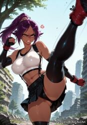 shihouin yoruichi from bleach by rognezart