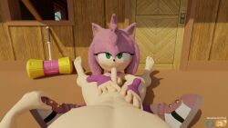 1boy 1girls 3d amy_rose amy_rose_(boom) animated anthro blinking blowjob completely_nude doublestuffed eulipotyphlan fellatio female female_focus footwear furry genitals green_eyes hair hedgehog human human_on_anthro interspecies light-skinned_male light_skin male male/female male_human/female_anthro male_pov mammal mp4 naked navel no_sound nude oral outdoors outside penis pink_fur pink_hair pov pov_eye_contact sex shoes short_hair sonic_(series) sonic_boom sonic_the_hedgehog_(series) straight video