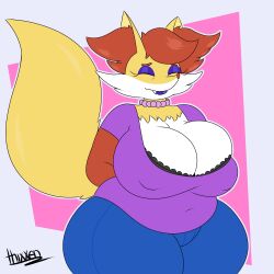 anthro big_breasts breasts carrie_(thixxen) delphox female milf pokémon_(species) pokemon tagme thick_thighs thixxen wide_hips