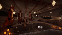 cheetah fox foxplay furry male rexouium vr_media vrchat vulpine