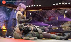 2girls 3d 3d_(artwork) armored_boots asphyxiation ass ayane_(doa) beaten blender blonde_hair boot_fetish boots cassie_cage catfight combat_boots crossed_ankles crossed_legs dead_or_alive dominant dominant_female domination dominatrix face_in_ass facesitting female female_domination femdom fight fighting_ring helpless humiliation jvfemdom legs lezdom looking_pleasured military_uniform mortal_kombat mortal_kombat_11 ponytail public purple_hair red_eyes ryona short_hair sitting sitting_down sitting_on_face sitting_on_person smothering smothering_ass suffocation thick_ass thick_thighs thighs victory victory_pose video_games wrestling yuri