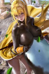 darkness (konosuba) from kono subarashii sekai ni shukufuku wo! by zumi