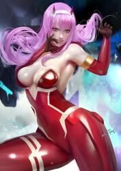 zero two (darling in the franxx) from darling in the franxx by zumi