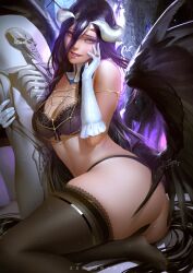 albedo (overlord) from overlord (maruyama) by zumi