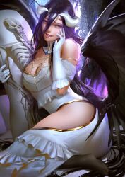 albedo (overlord) from overlord (maruyama) by zumi