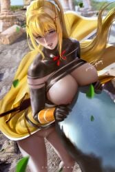 darkness (konosuba) from kono subarashii sekai ni shukufuku wo! by zumi