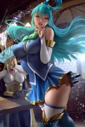 aqua (konosuba) from kono subarashii sekai ni shukufuku wo! by zumi