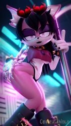 3d 3d_(artwork) absurd_res coel3d dancing digital_media_(artwork) fan_character female hi_res pole pole_dancing scarlet_(coel3d) sega solo sonic_(series) sonic_the_hedgehog sonic_the_hedgehog_(series)