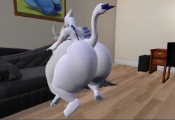 3d animated anthro big_ass bubble_butt ferialexonar furry huge_ass lugia mp4 no_sound pokemon pokemon_(species) pokephilia sex tagme video