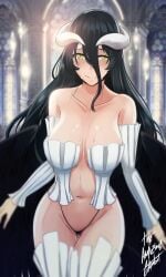 albedo (overlord) from overlord (maruyama) by the amazing gambit
