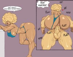 1boy 1girls 2koma afro anus asian_male bent_over big_ass big_breasts big_penis black black_female blonde_hair bra bubble_butt busty clothed curled_toes dark-skinned_female darkeros13 dutch_angle earrings enjoying eyes_covered facial_scar female_focus foolymagooly full_body hair_covering_eyes hair_over_eyes hanging_breasts hourglass_figure instant_loss_2koma interracial large_breasts muscular_female muscular_male nose_piercing nude oc orgasm panties_aside partially_clothed penis redbone sideboob stand_and_carry_position standing_sex tagme thick_thighs thong thong_aside toes trembling under_view underwear vaginal_penetration venus_valentine wet_pussy wide_hips