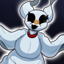 big_breasts breasts canine female lewdewott nightmare_before_christmas rule_63 spirit tim_burton zero_(nightmare_before_christmas)