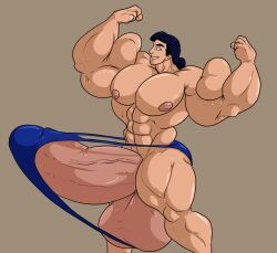 abs biceps gay greggrth hyper hyper_balls hyper_genitalia hyper_penis hyper_testicles male male_focus male_only muscle muscles muscular muscular_arms muscular_ass muscular_back muscular_legs muscular_male muscular_thighs nipples pecs prince_eric the_little_mermaid veins veiny_penis