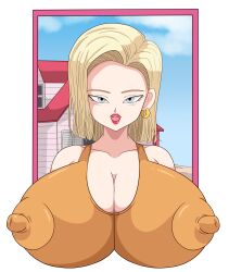 android 18 from dragon ball by toshiso