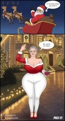 mrs. claus from christmas by degenerarte