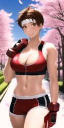 sakura kasugano from capcom by n.c.b ai