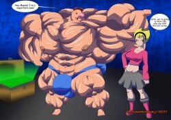 abs biceps big_muscles billy_(billy_and_mandy) cartoon_network female funny huge_muscles hyper_muscles large_muscles male mandy_(billy_and_mandy) muscles muscular muscular_arms muscular_legs muscular_male muscular_thighs outlaw_monkey_x pecs the_grim_adventures_of_billy_and_mandy