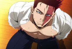 endeavor (boku no hero academia) from boku no hero academia by baracapiai