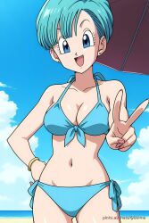 bulma briefs from dragon ball by pinku.ai