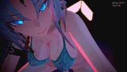 3d 3d_(artwork) 3d_animation animated blue_eyes blush breath caelus_(honkai:_star_rail) choking cowgirl_position cum feixiao_(honkai:_star_rail) femdom feral french_kiss glowing_eyes gray_hair heavy_breathing honkai:_star_rail kissing loving_gaze pov pov_eye_contact pov_male sound sound_effects tagme tears tears_of_pleasure tongue video woman_on_top