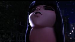 2girls abuse balled_up big_ass big_breasts black_hair chewing_gum crushing domination fetish giantess goth growth hallie_(thekid) inanimate_transformation objectification sadism shrinking size_difference stepped_on tagme thekid thick_thighs video vore