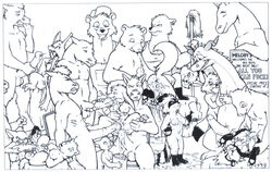 2002 2d all_dogs_go_to_heaven anthro anus bat bear belladonna_(all_dogs_go_to_heaven) black_and_white boomer breasts canine cum desiree_lee disney dixie_(fox_and_the_hound) dragon echo equine fangs feline female fox fur furry hindpaw horsecock ivory lagomorph male melody messy monochrome nude ocher on_back oral orgy penis piercing pussy rabbit raccoon raised_tail scalie sex size_difference skunk spice sugar tail the_fox_and_the_hound the_fox_and_the_hound_2 too_many_characters trigger trixie